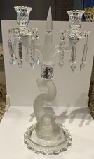 Candelabro vetro prisma