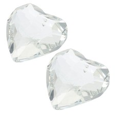  2 Pcs Ciondolo Cuore