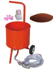 Sabbiatrice Mobile Su Rotelle