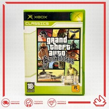 GRAND THEFT AUTO SAN ANDREAS GTA – ITALIANO – MICROSOFT XBOX PAL - LIBERTY CITY