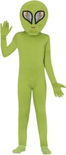Guirca costume alieno verde - alieno,