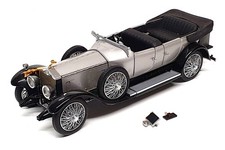 Franklin Mint scala 1/24 31025A - 1925 Rolls Royce Silver Ghost - argento