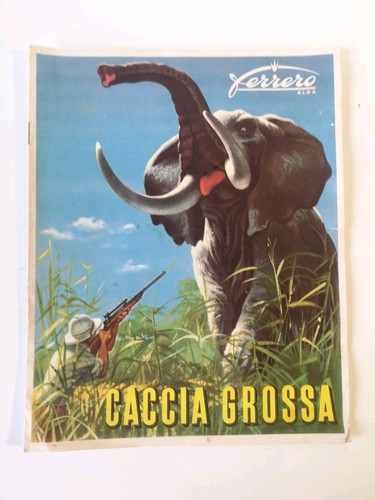 Album figurine caccia grossa - album, grossa"