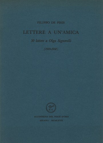 Lettere amica filippo - un'amica,