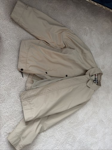 Burberry beige bomber - burberry,