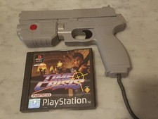 Time Crisis namco +  pistola Guncon NPC-103 G-Con 45  SLEH-00007  (GCON1)vintage