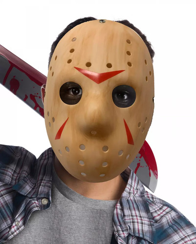 Maschera legno jason - maschera,
