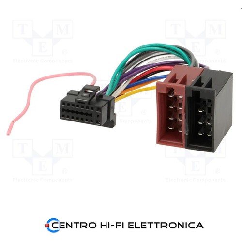 Cavo connettore iso autoradio - cavo,
