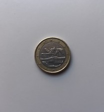 Moneta 1 euro 2000 Cigli Uccelli Finlandia da Collezione, Rara