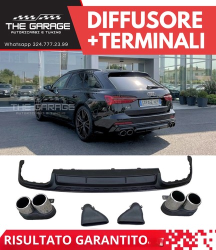 Rs6 look diffusore posteriore - look,