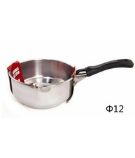 Pentolino Bollitore Da Latte In Metallo Pentola Diametro 12cm Manico Bachelite