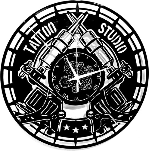 Orologio parete tattoo - da,