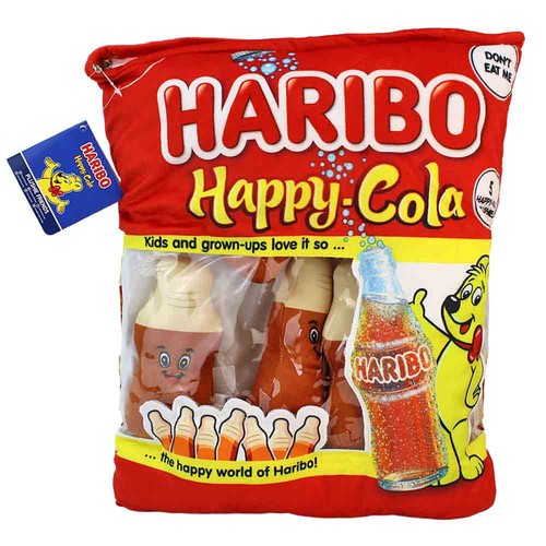 Sacchetto peluche haribo cola - sacchetto,