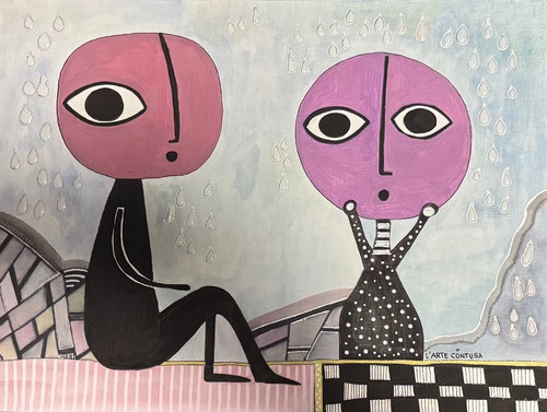Quadro moderno sotto la - quadro, "sotto