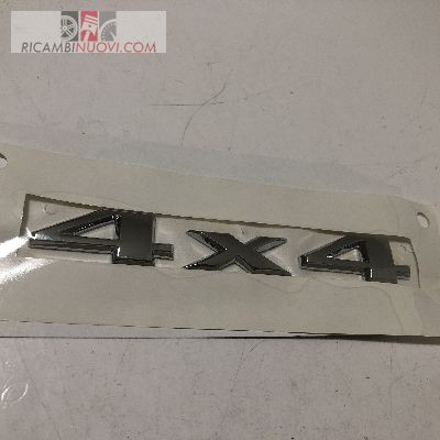 Sigla modello 4x4 - modello, originale