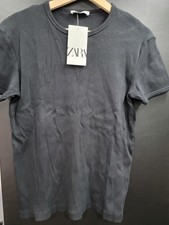 ZARA Mens Ribbed Mock Neck