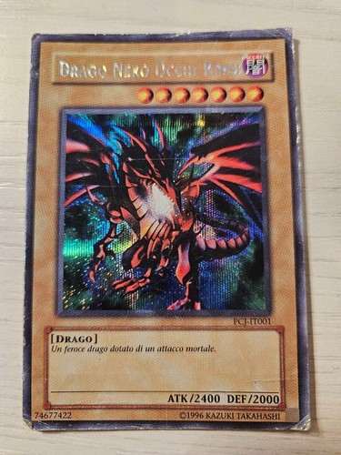 Drago nero occhi rossi - drago,