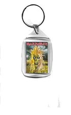 portachiavi RECENTE GRUPPO IRON MAIDEN  HEAVY METAL (NO: CD 33 45 GIRI 7")