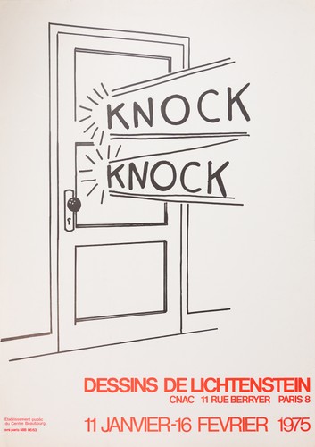 Roy lichtenstein affiche 1975 - roy,