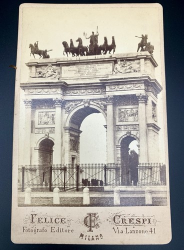 Antica cartolina armadio 1880