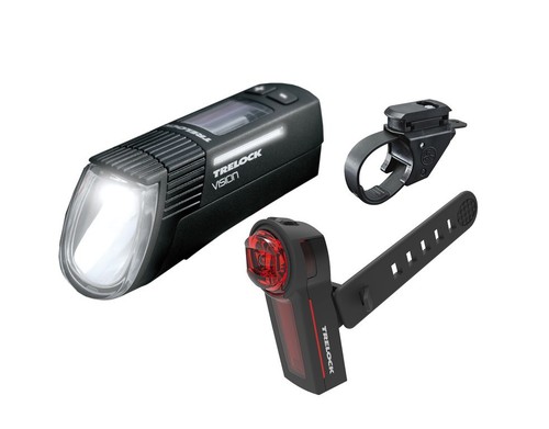 Trelock set luci led vector - set,