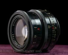 CARL ZEISS JENA BIOTAR 1:2  f=5,8cm 17 LAME/BLADES-EXAKTA-BLACK-TOP!