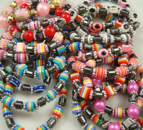 Bracciale barili ematite