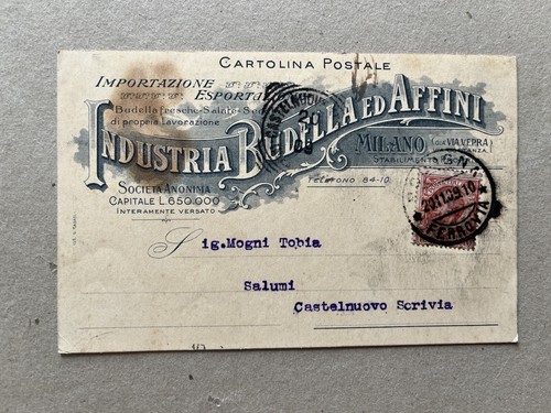 Cartolina formato piccolo - b),