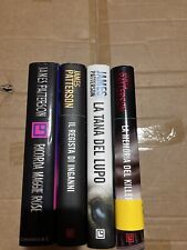 Lotto 4 libri James Patterson copertina rigida