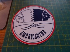 adesivo vintage sticker kleber americanino  jeans