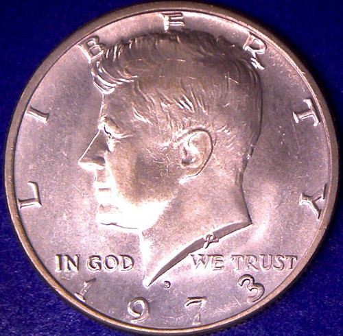 1973 mezzo dollaro kennedy - 1973, d