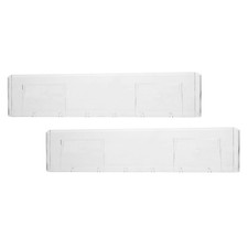  2 pezzi porta DVD da parete