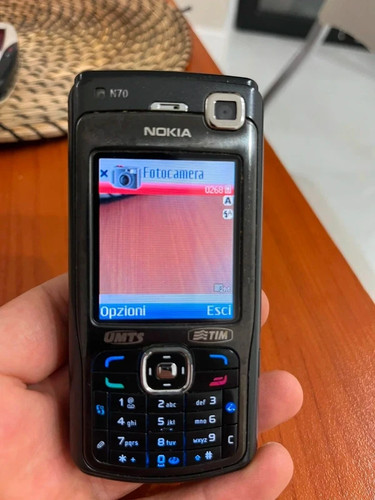 Nokia n70 nero - nero, tim