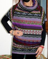 Maglia Maglione  - RAIZ  moda donna design Fantasia   tg. 42 / 44