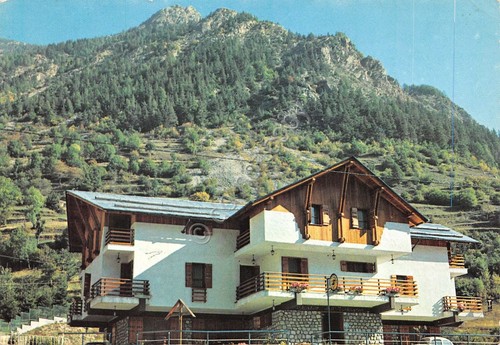 Cartolina valle stura bagni - valle,