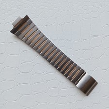 Seiko Z 393 Bracciale in Acciaio A. 10 MM / L. 9 CM, Armband, Bracelet, Pulsera