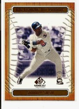 2001 SP Game Bat Big League