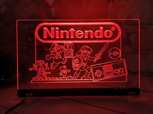 Nintendo retro gaming led - nintendo,