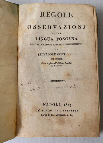 Regole osservazioni della - ed,