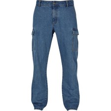 Urban Classics Jeans Cargo Gamba Dritta Uomo (TN1273)