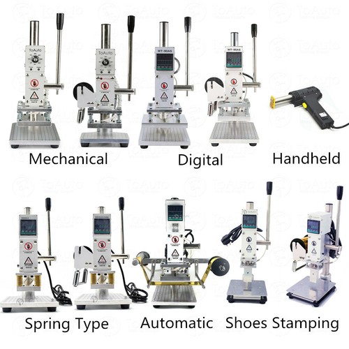 Hot foil stamping - stamping, machine