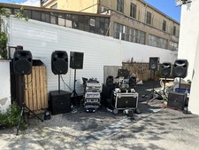 Impianto Audio Dj / liveCasse Attive E Passive Vari Amplificatori Processori Sub