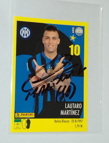 Autografo lautaro martinez - autografo,