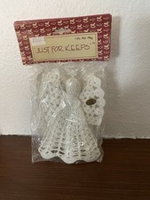 angelo all'uncinetto vintage