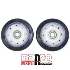 KIT 2 PEZZI RULLO RUOTE PULEGGIA TAMBURO ASCIUGATRICE LG AGM75510754 ORIGINALE