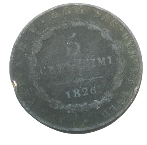 Centesimi sardaigne 1826 - 5, centesimi,