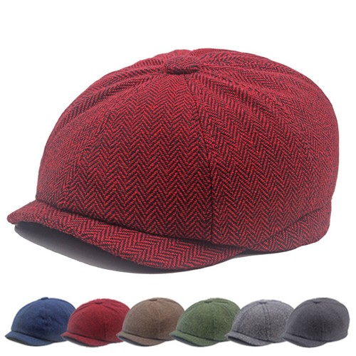 Cappello piatto uomo righe - cappello,