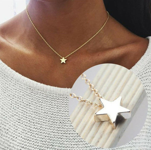Collana stella con - stella, pendente