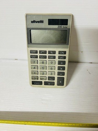 Calcolatrice olivetti 200 - calcolatrice,