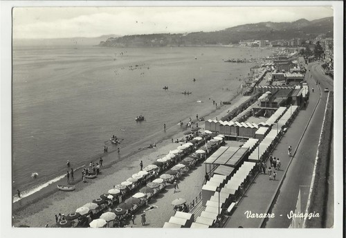 Varazze vecchia cartolina - varazze,